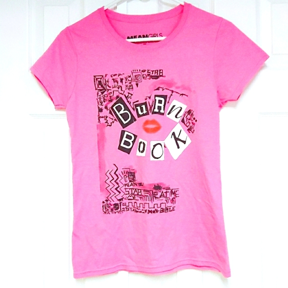 Paramount Pictures Tops - SOLD Mean Girls Burn Book T-Shirt